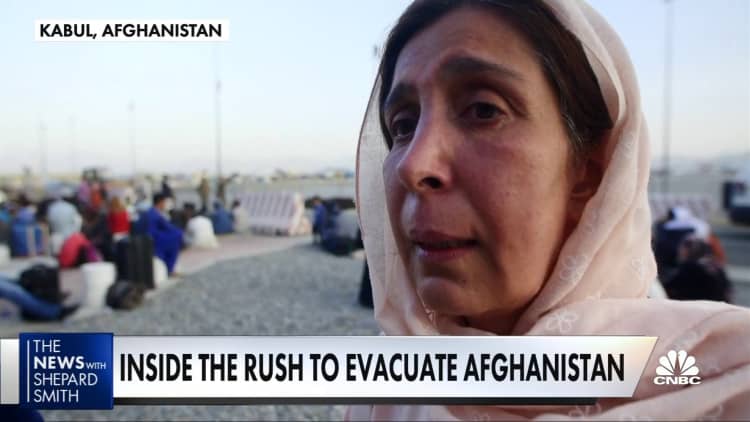 I don't know if I'll ever be back, says woman forced to leave Afghanistan