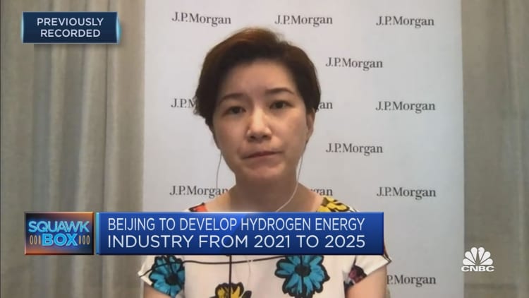 Hydrogen will be a clean energy source for China's transportation and heavy industrials: JPMorgan