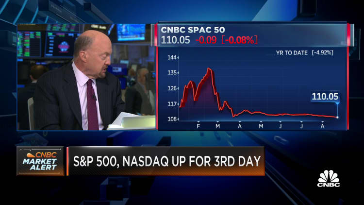 What you want to be is a SPAC sponsor: Cramer on SPACs