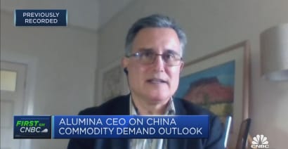 Aluminum price risk is 'all in the upside', says Alumina CEO