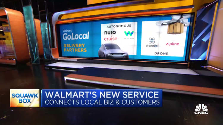 Walmart's new GoLocal delivery service connects customers to retailers