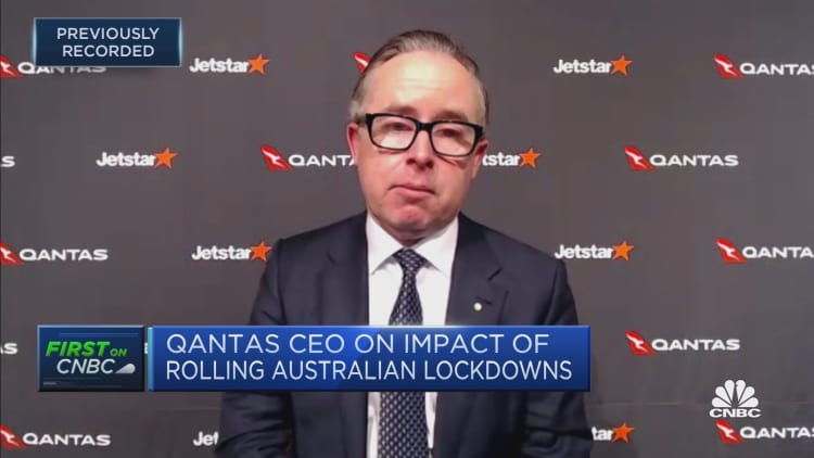 Qantas predicts revenue loss of AU$20 billion by year-end due to Covid: CEO