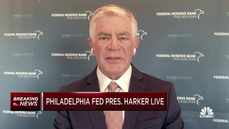 Philadelphia Fed's Harker: Inflation may not be so transitory