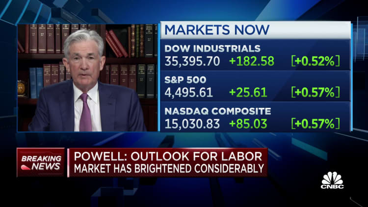 Powell: Inflation at current levels is 'cause for concern'