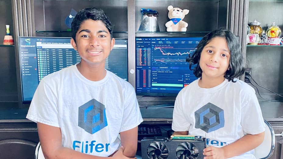 Kid siblings earned $160k mining cryptocurrency like bitcoin, ether