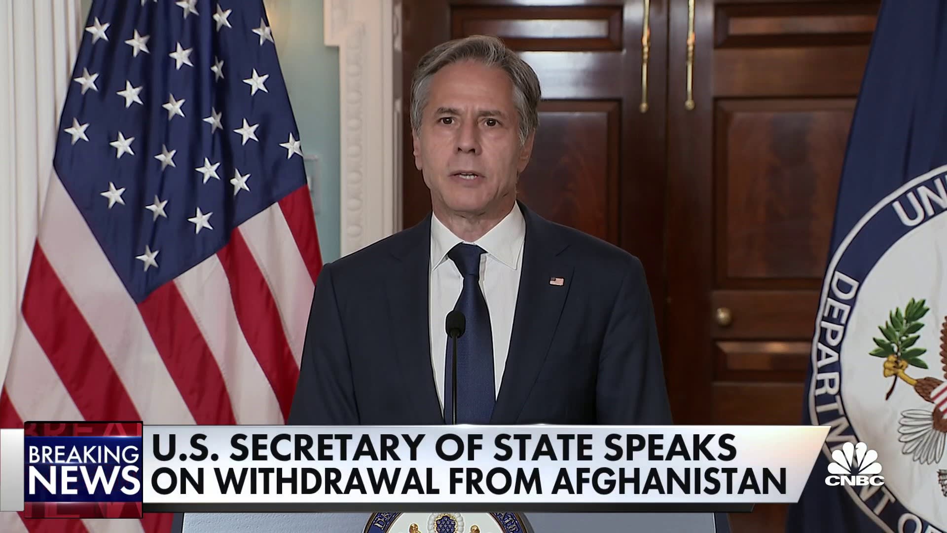 Sec. of State Blinken speaks on completion of withdrawal from Afghanistan