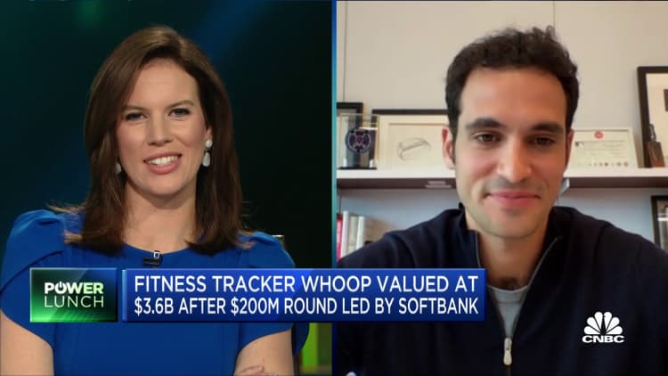 CEO of fitness tracker company Whoop on $3.6 billion valuation, outlook