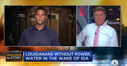 Louisianans without power or water in the wake of Hurricane Ida