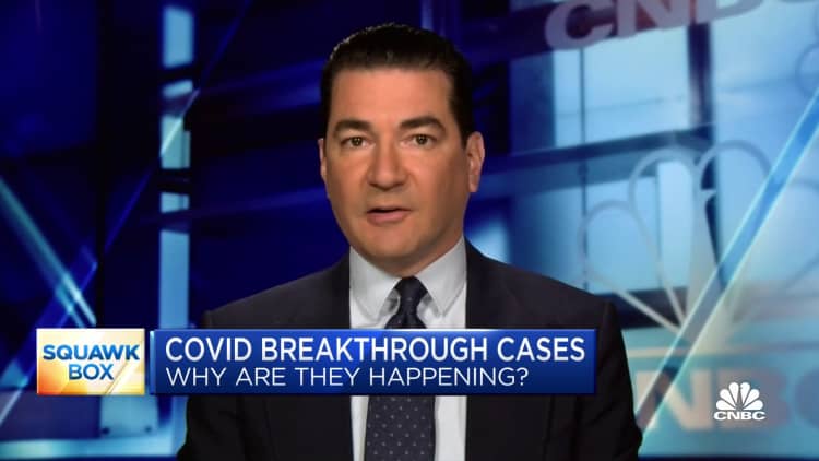 Dr. Gottlieb explains why Covid breakthrough cases are happening