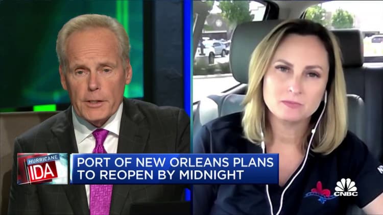 Port of New Orleans CEO on reopening post Ida