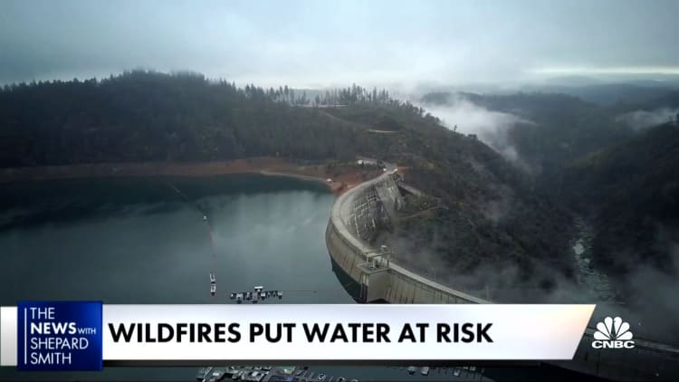 Wildfires put water at risk