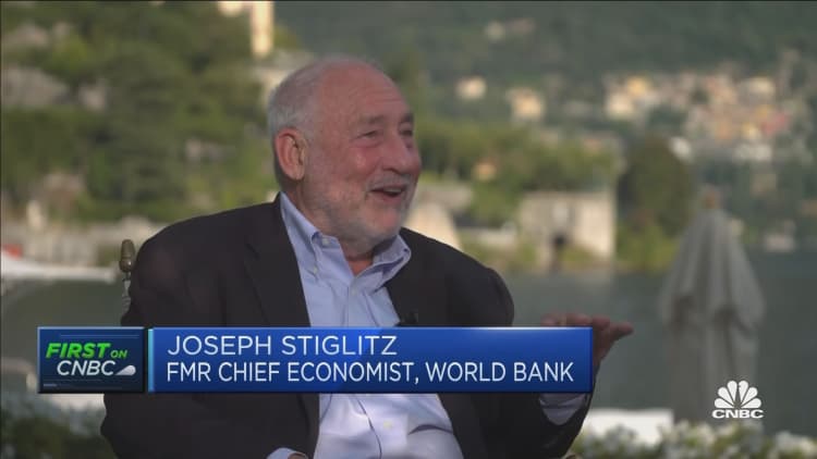 'I'm welcoming the tight U.S. labor market,' top economist Joe Stiglitz says