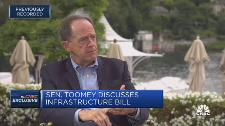 There's no need to change the world's most successful economy, says U.S. Sen. Toomey