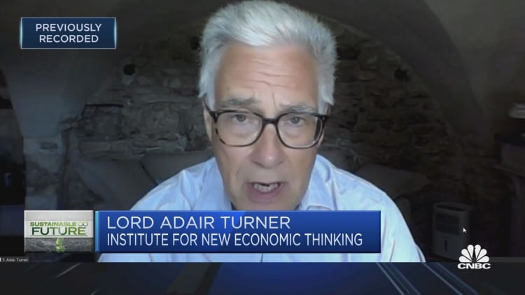 We should have taken action on climate change 10-15 years ago, says Lord Adair Turner