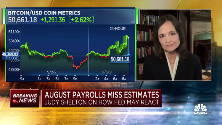 Economist Judy Shelton on how the Fed could react to Friday's lackluster jobs numbers