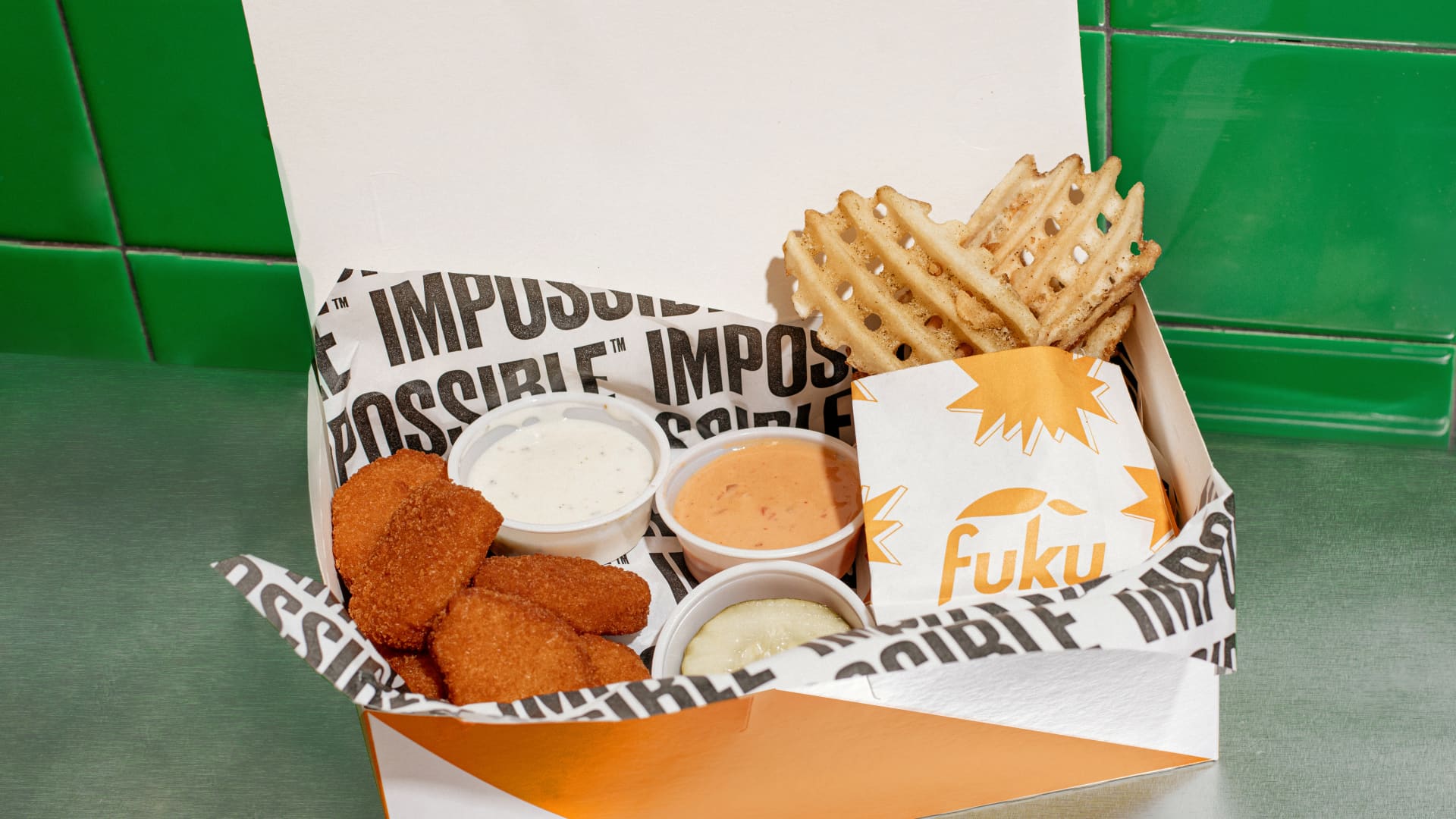 Impossible Foods' chicken substitute at Fuku