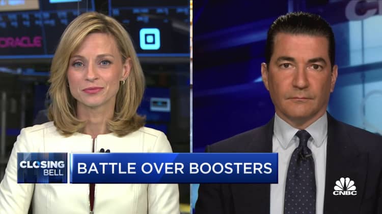 Dr. Scott Gottlieb on the battle over Covid booster shots