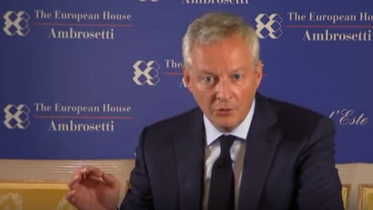 'There is a need for a new geopolitical approach for Europe': Le Maire