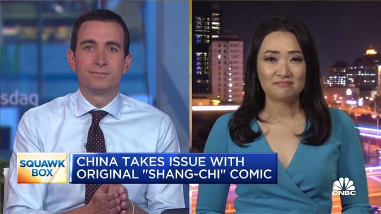 Disney's 'Shang-Chi' China release hits a snag