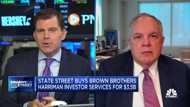 State Street CEO on Brown Brothers Harriman Investor Services deal