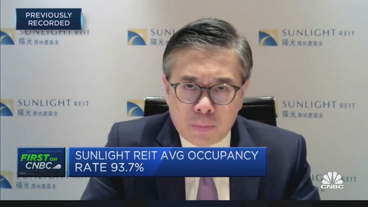 Talent loss in Hong Kong is unlikely to have a material impact on occupancy rates: Sunlight REIT