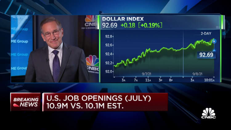 July JOLTS: 10.9 million job openings and labor turnover took place in July