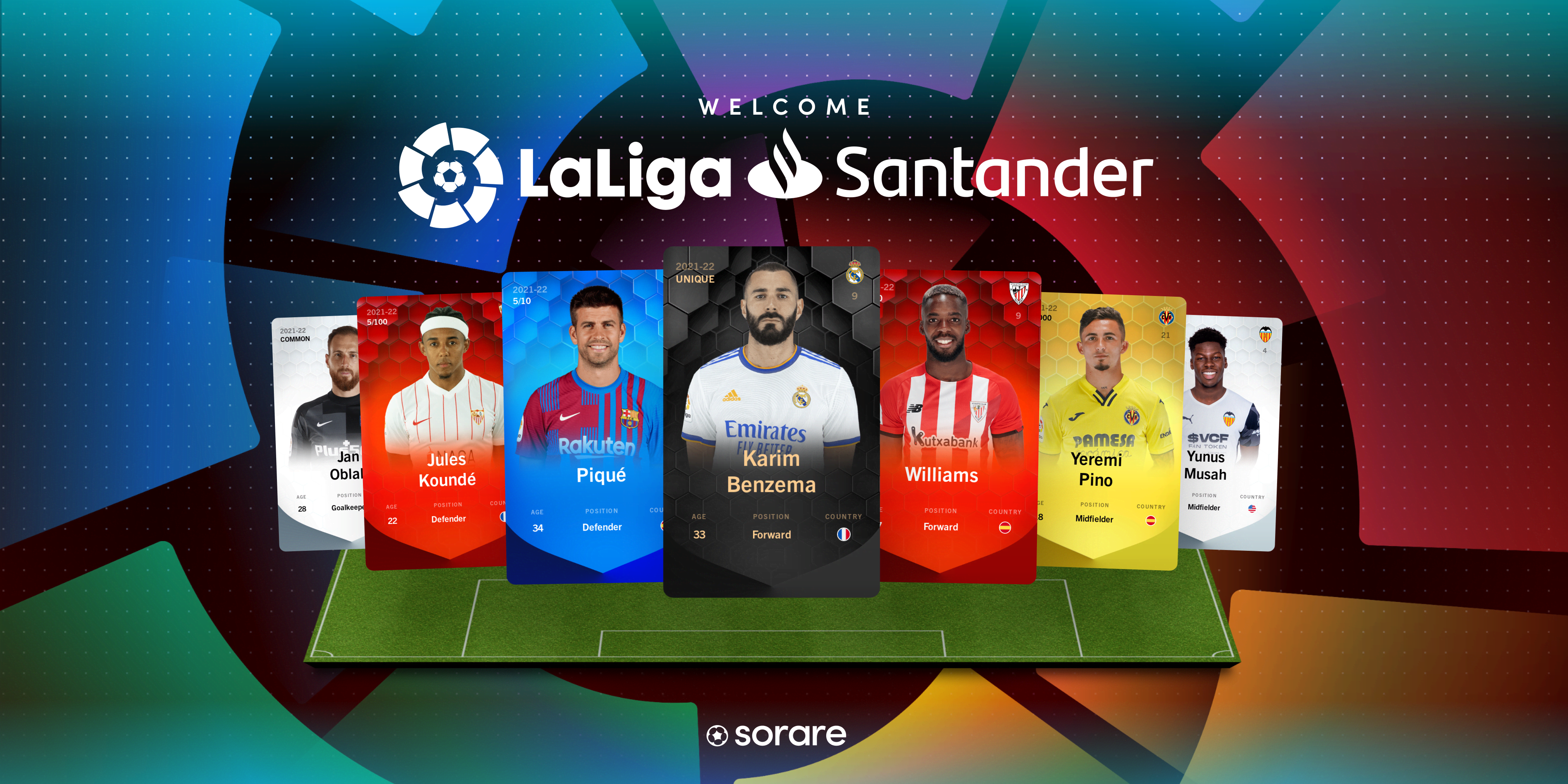 Spain's top soccer league is launching NFT fantasy football cards for all its players