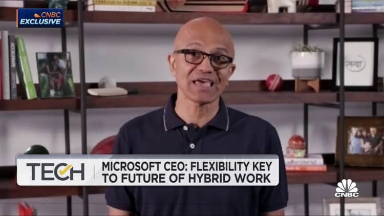 Microsoft CEO: Flexibility is the key to future of hybrid work