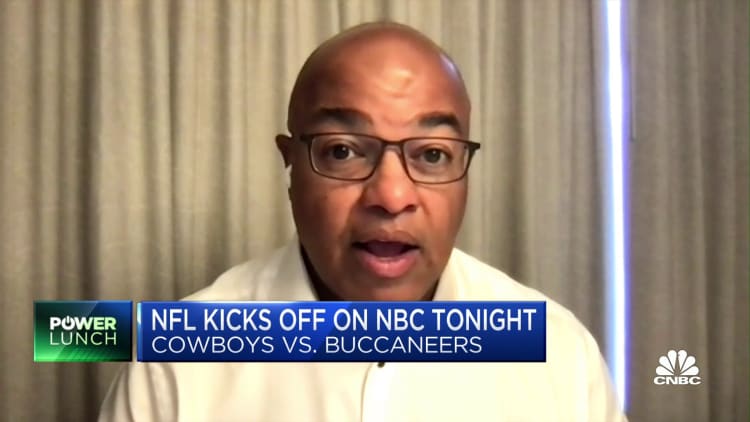 NBC's Mike Tirico says this NFL season will be an interesting case study