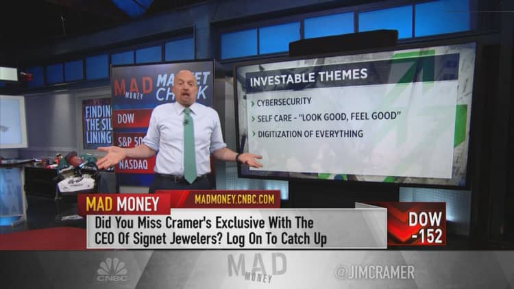 Jim Cramer says buy stocks along these four themes to navigate the gloomy market