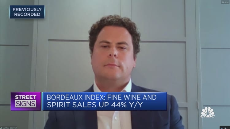 Significant 'upwards wine market' over next 2 to 3 years, says Bordeaux Index