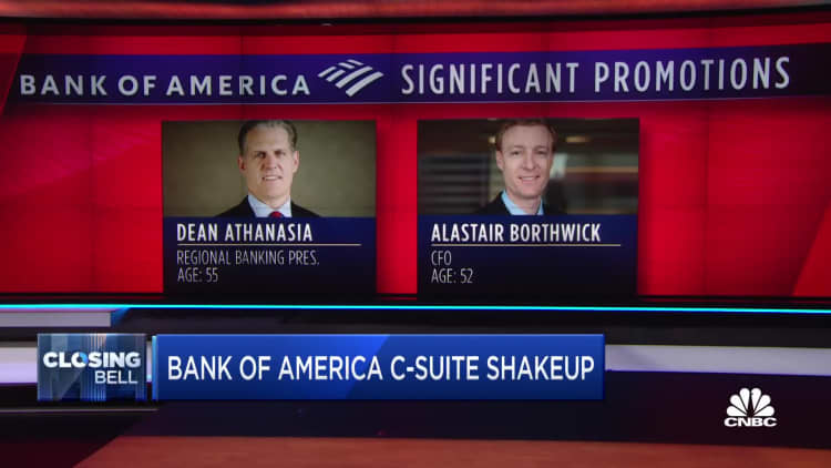 Bank of America announces C-suite shakeup
