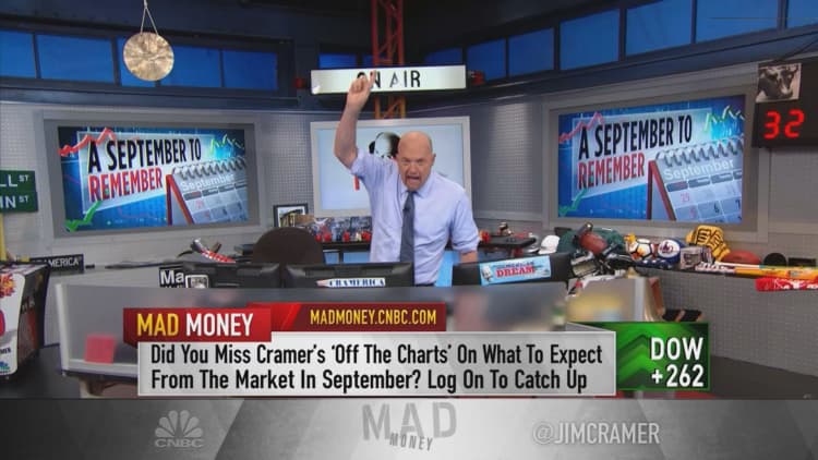 Why Jim Cramer believes investors should remain cautious in September