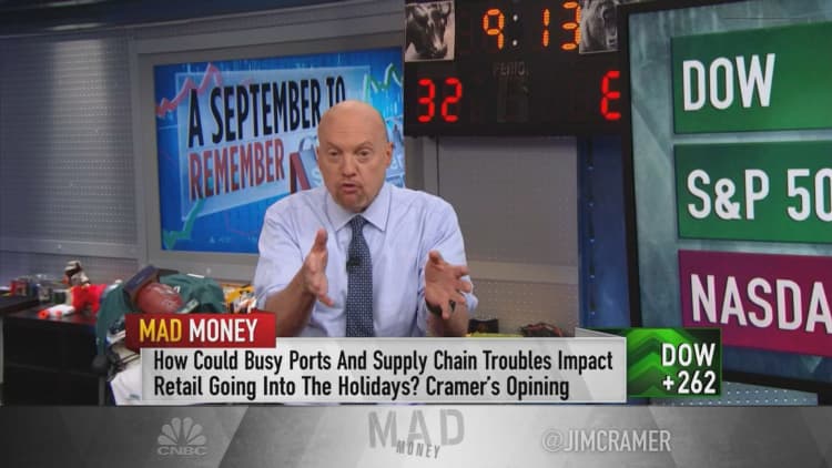 Jim Cramer advises investors to maintain a cash position in September