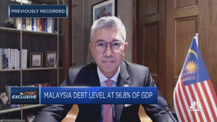 Malaysia's finance minister plans to propose boosting of Covid fund and raise debt ceiling