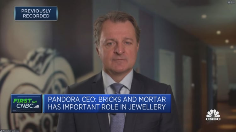 Bricks and mortar still has an important role in jewelry, Pandora CEO says