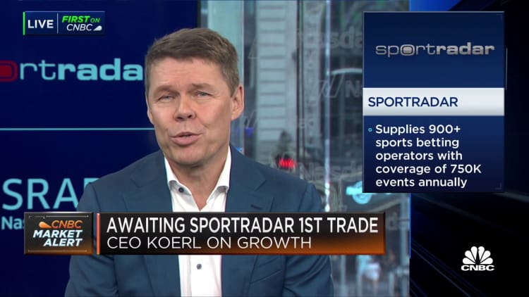 Sportradar CEO discusses his company's growth opportunities.