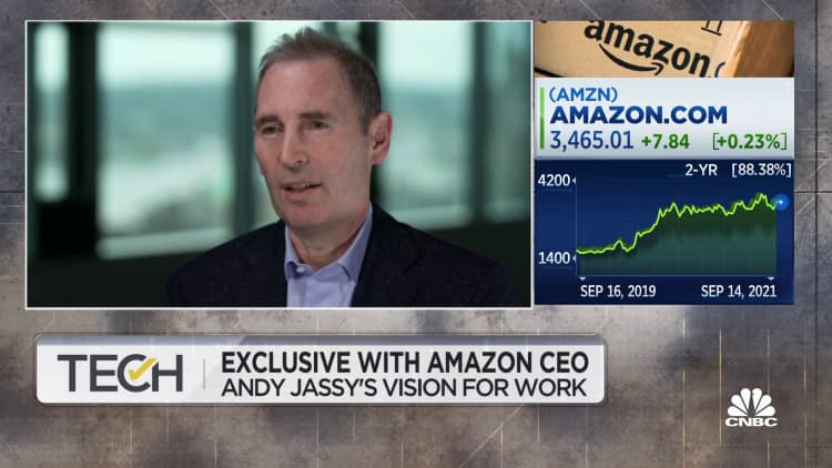 Amazon CEO: We experienced 2-3 years of growth in 18 months