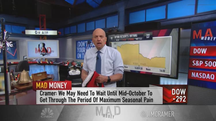 Jim Cramer says he's lacking conviction to buy stocks right now and is 'neutral' on the market