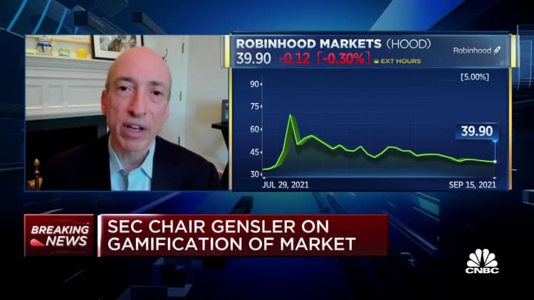 SEC's Gensler on the gamification of investing