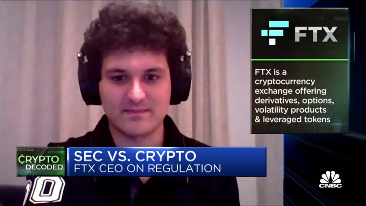 FTX CEO on SEC and crypto: This doesn't need to be a war
