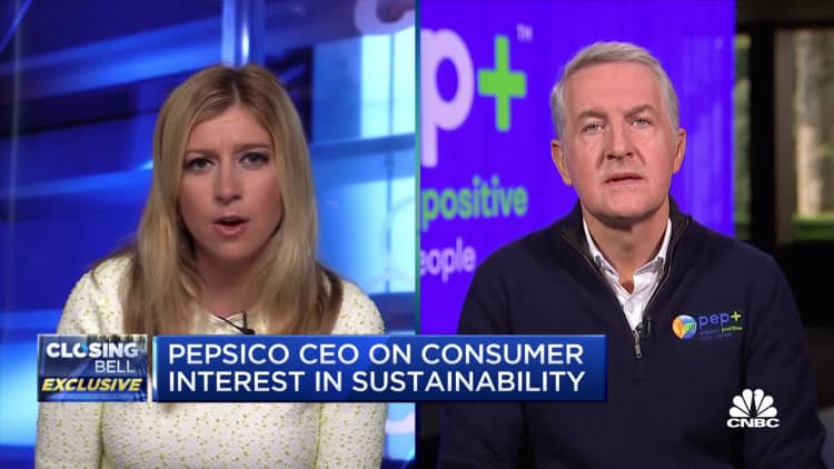 Pepsico CEO: Brands that position themselves as sustainable are growing faster