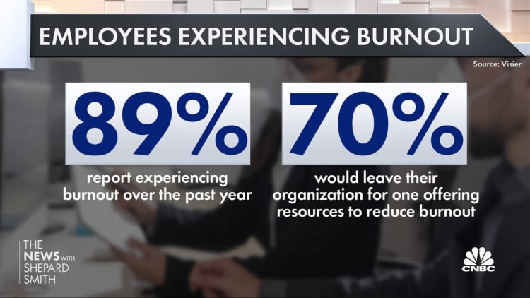Dealing with the burnout epidemic