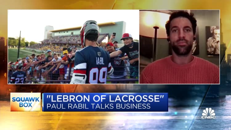Lacrosse superstar Paul Rabil on sports business, betting and more