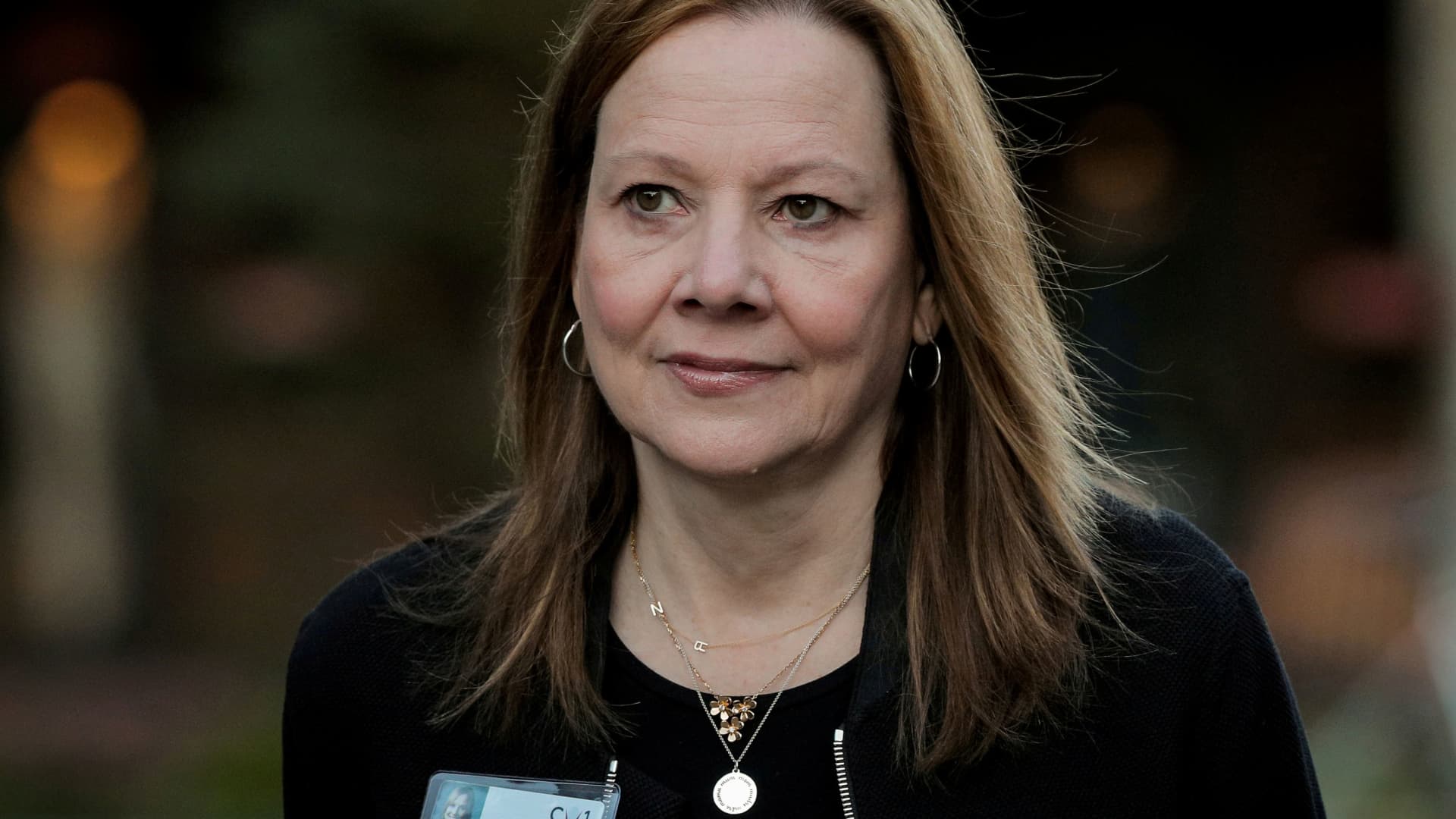 Mary Barra, CEO of General Motors, attends the annual Allen and Co. Sun Valley media conference in Sun Valley, Idaho, July 12, 2019.