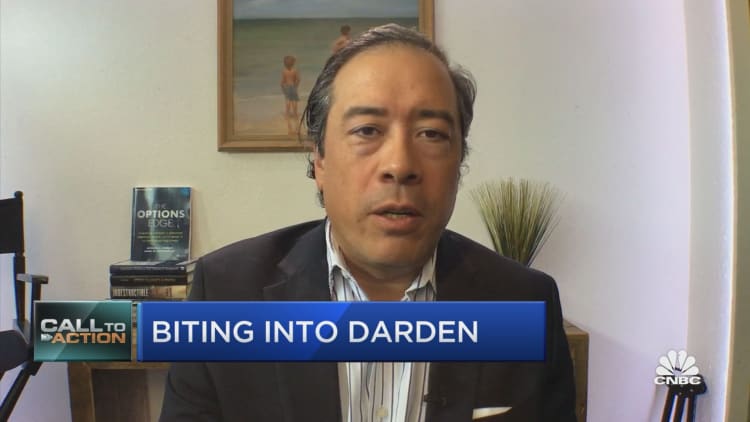 Mike Khouw sets the table for a bullish Darden trade