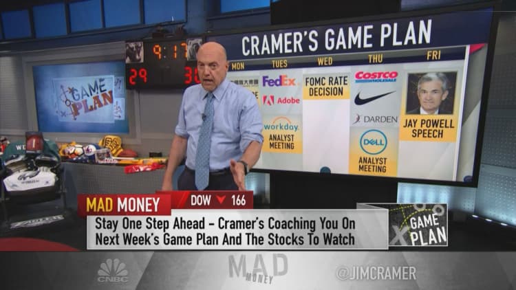 Jim Cramer previews earnings reports from Nike, CostCo and Darden Restaurants