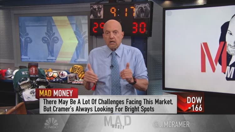 Why Cramer likes REITs as a safe play in a challenging market