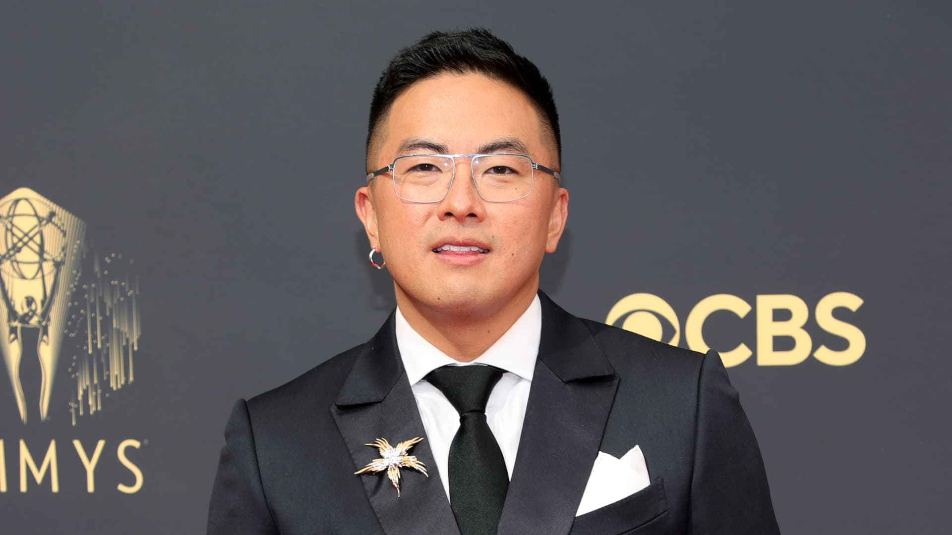 Bowen Yang attends the 73rd Primetime Emmy Awards at L.A. LIVE on September 19, 2021 in Los Angeles, California.
