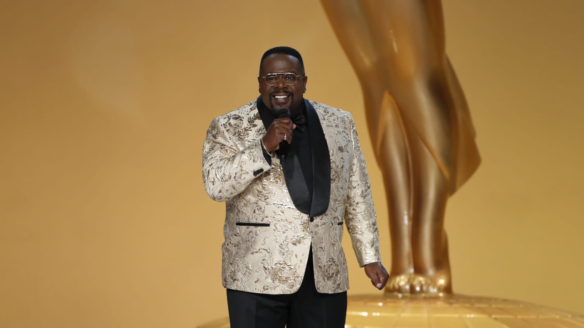 Cedric The Entertainer appears at the 73RD EMMY AWARDS, broadcast Sunday, Sept. 19 on the CBS Television Network.